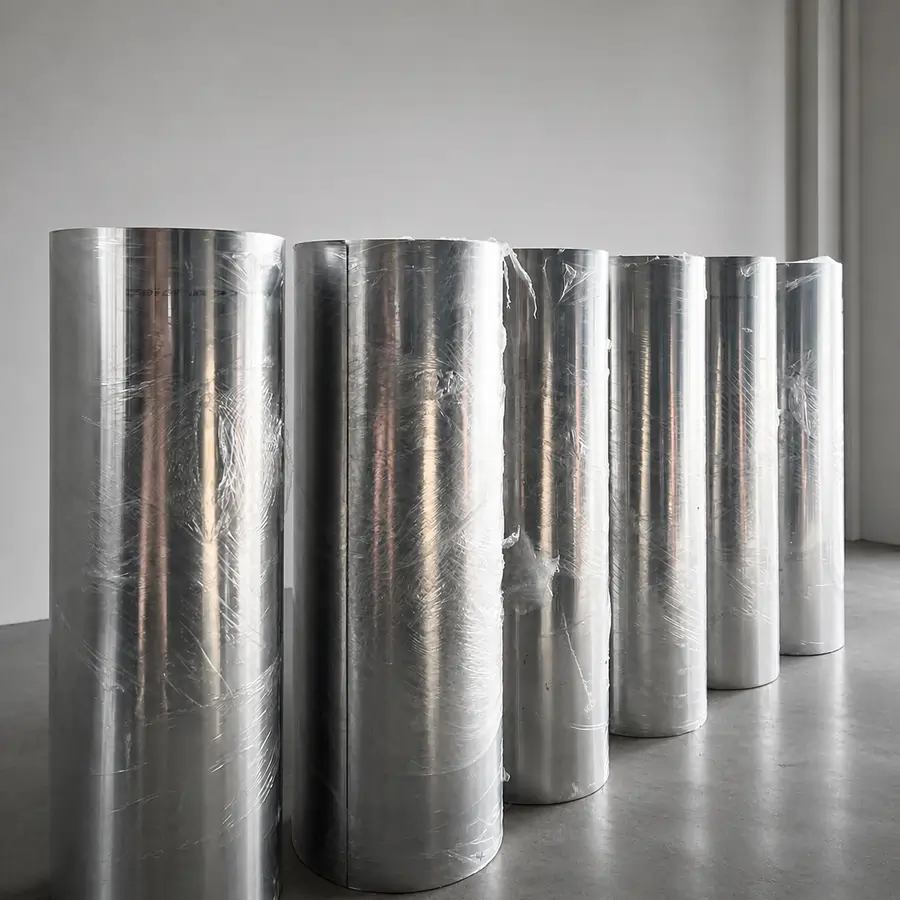 Zinc coils with traced lots, marking and manufacturer's DoP